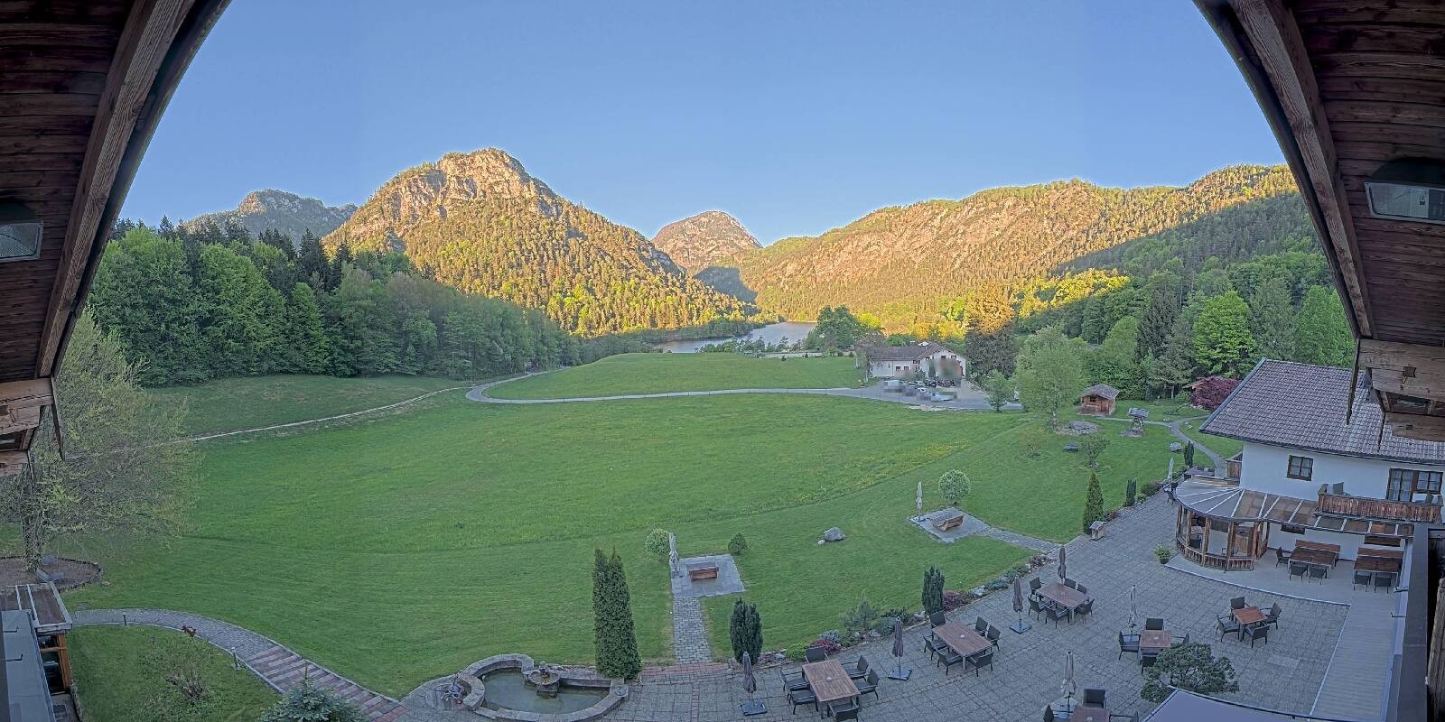 Archiv Foto Webcam Bad Reichenhall: Hotel Seeblick am Thumsee