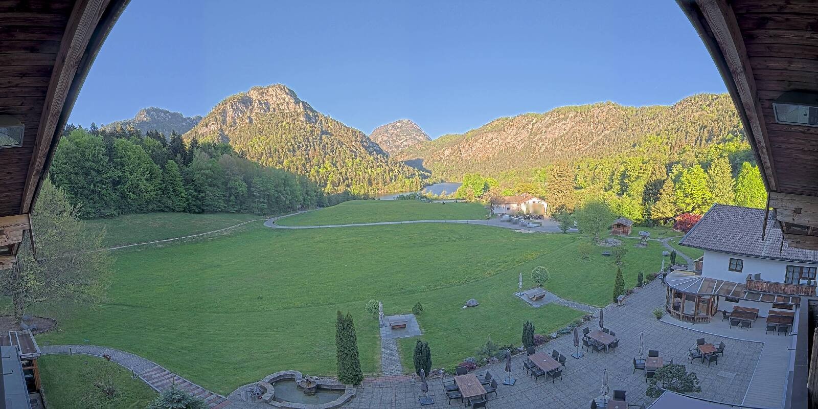 Archiv Foto Webcam Bad Reichenhall: Hotel Seeblick am Thumsee