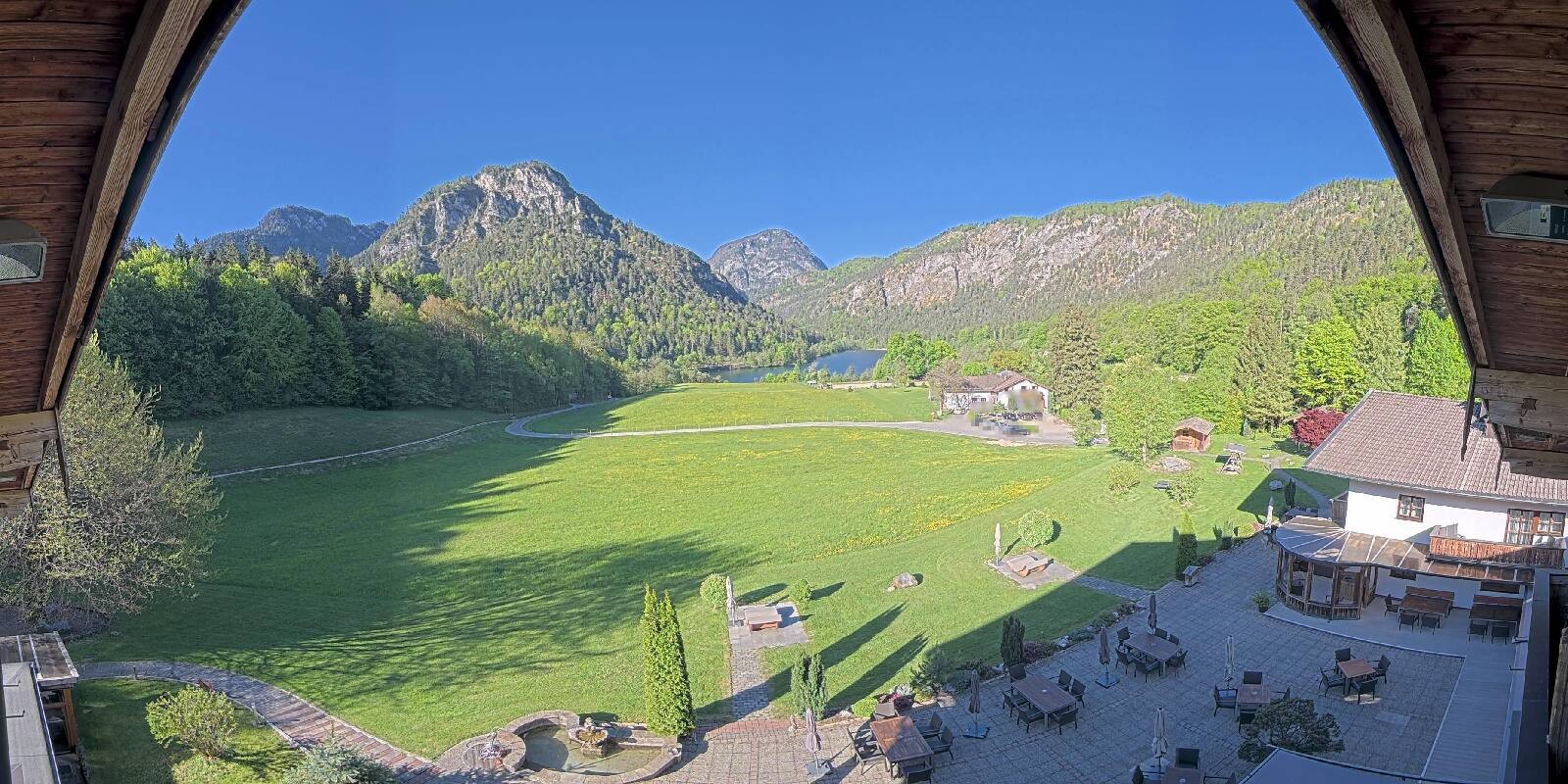 Archiv Foto Webcam Bad Reichenhall: Hotel Seeblick am Thumsee