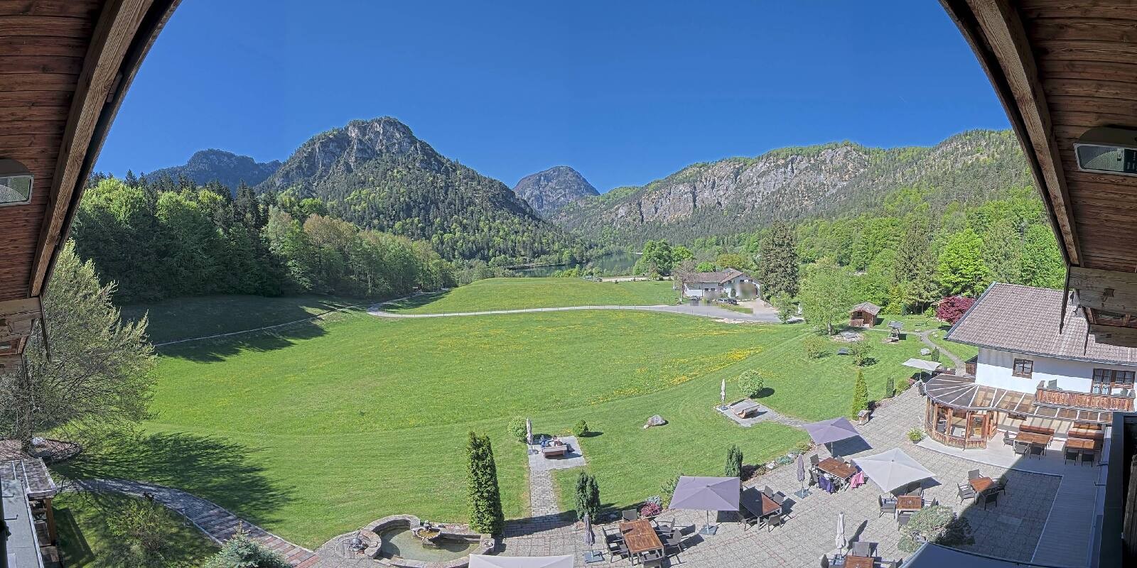Archiv Foto Webcam Bad Reichenhall: Hotel Seeblick am Thumsee
