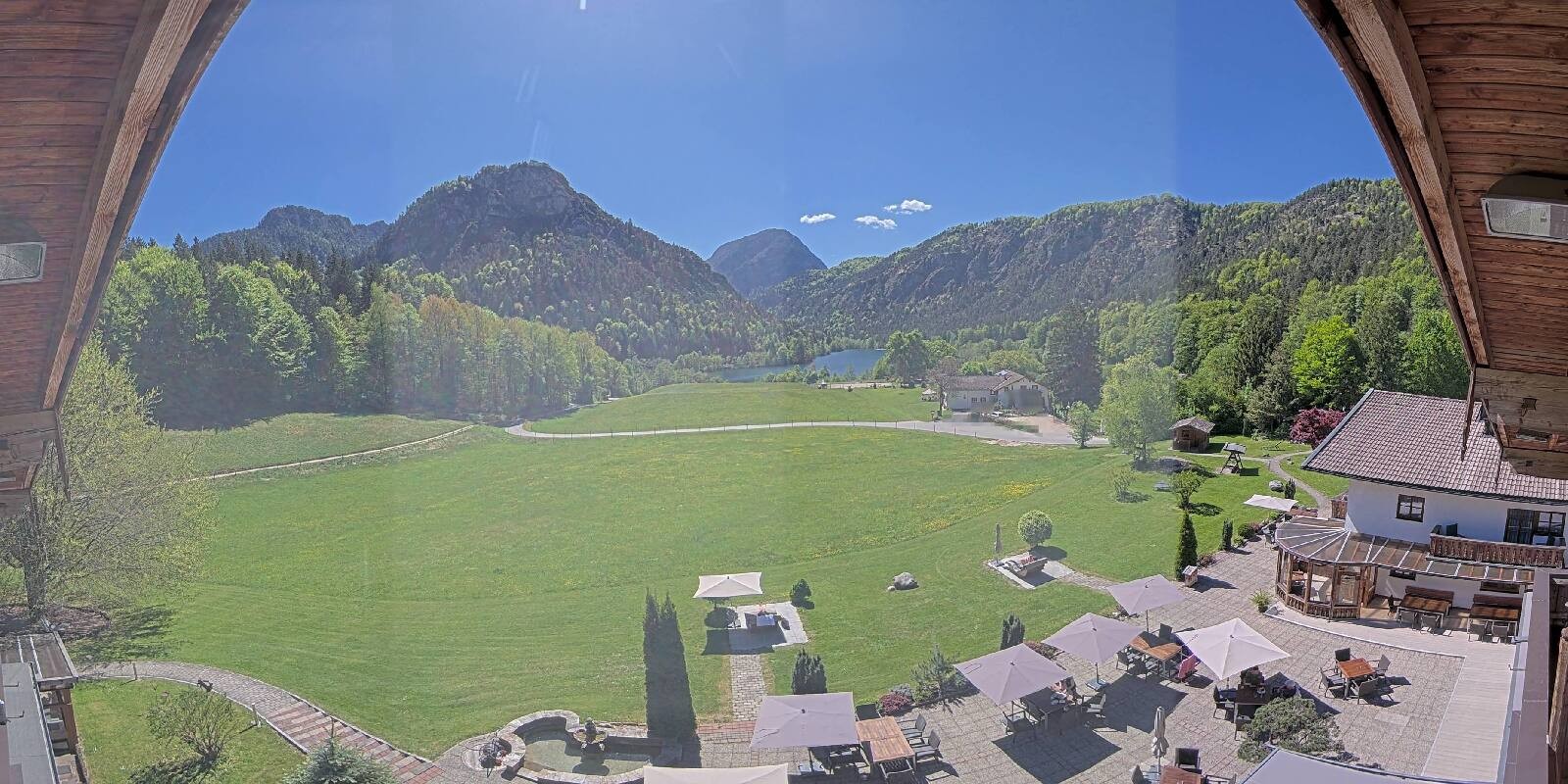 Archiv Foto Webcam Bad Reichenhall: Hotel Seeblick am Thumsee