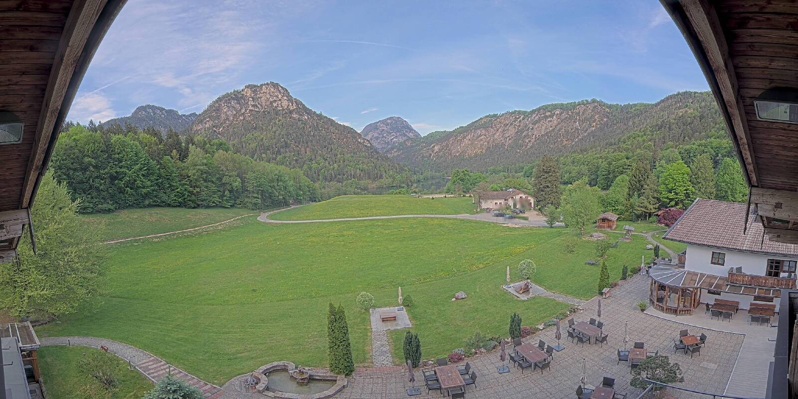 Archived image Webcam Bad Reichenhall - Hotel Seeblick at Lake Thumsee