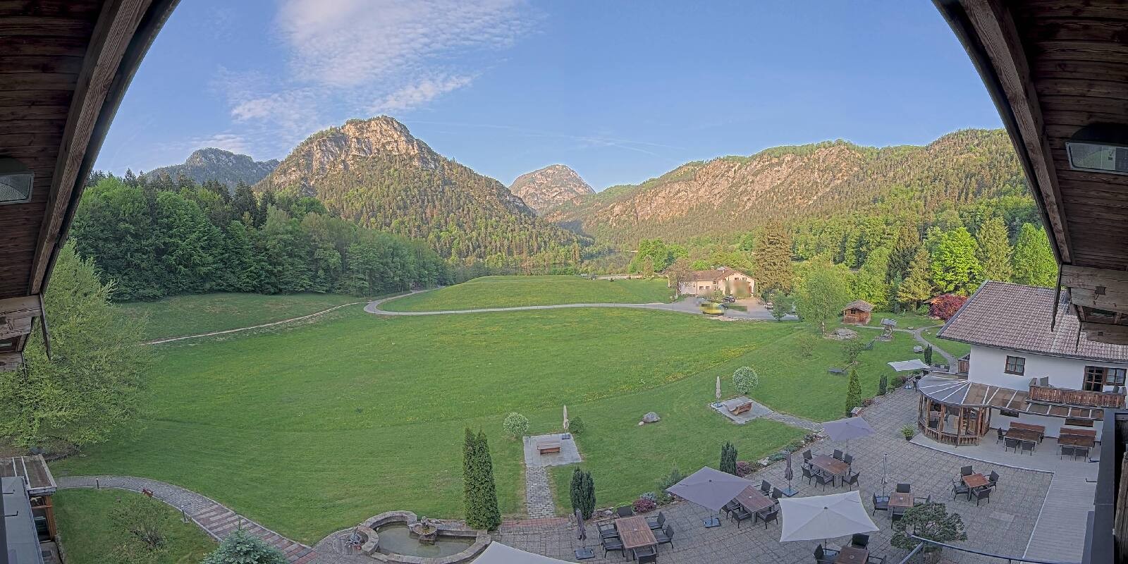 Archived image Webcam Bad Reichenhall - Hotel Seeblick at Lake Thumsee