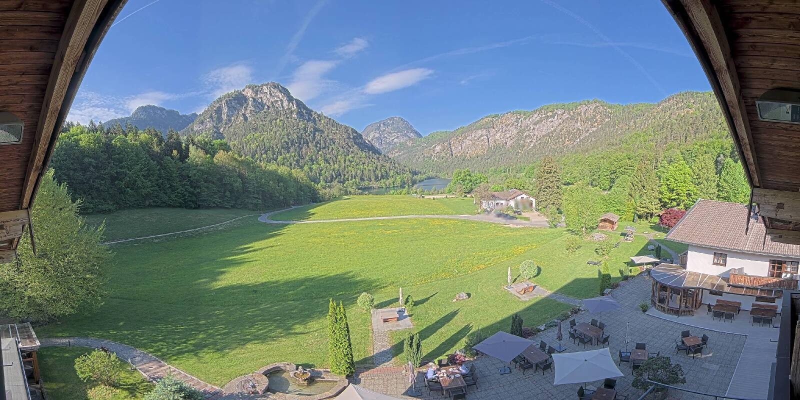 Archived image Webcam Bad Reichenhall - Hotel Seeblick at Lake Thumsee