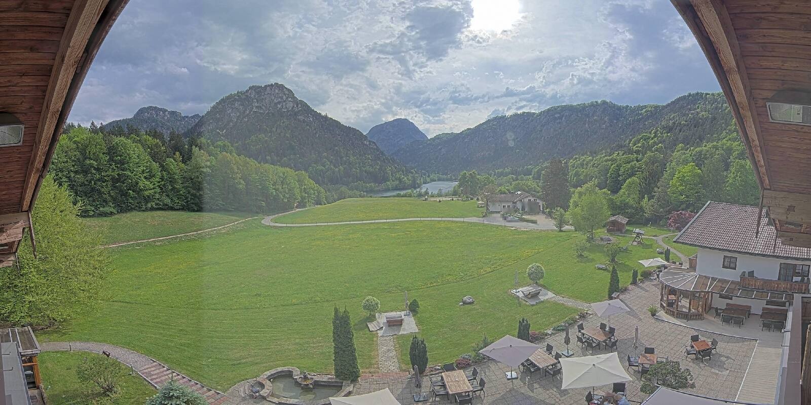 Archived image Webcam Bad Reichenhall - Hotel Seeblick at Lake Thumsee