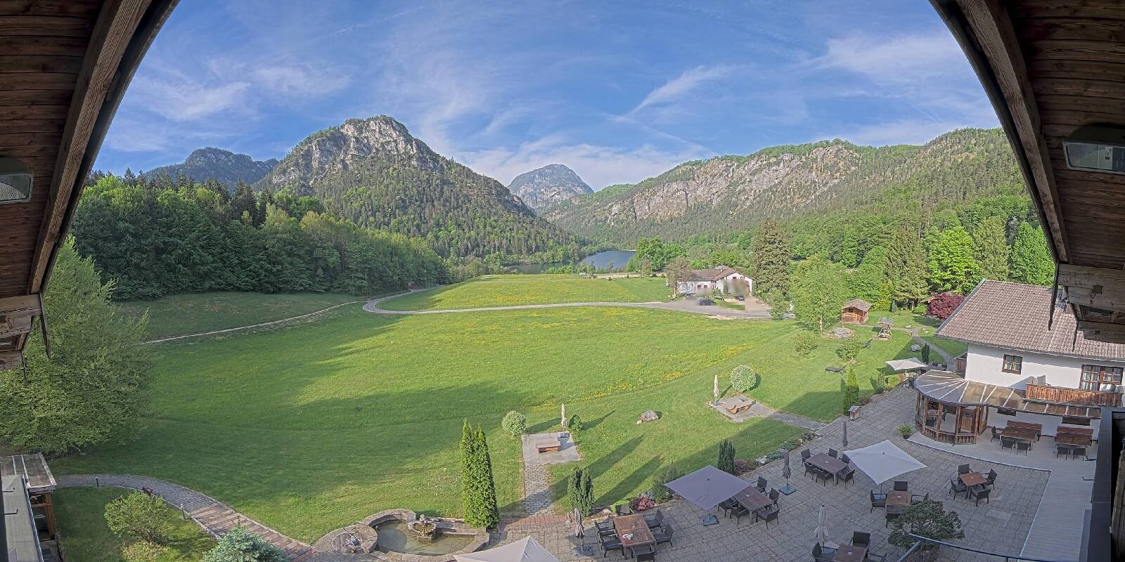 Archiv Foto Webcam Bad Reichenhall: Hotel Seeblick am Thumsee