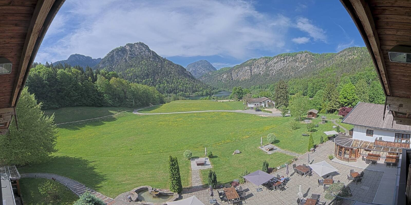 Archiv Foto Webcam Bad Reichenhall: Hotel Seeblick am Thumsee
