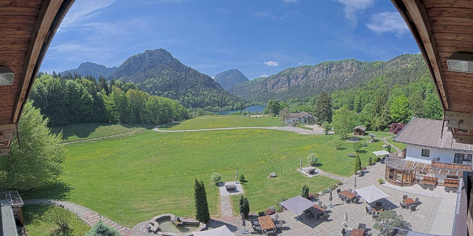 Archiv Foto Webcam Bad Reichenhall: Hotel Seeblick am Thumsee