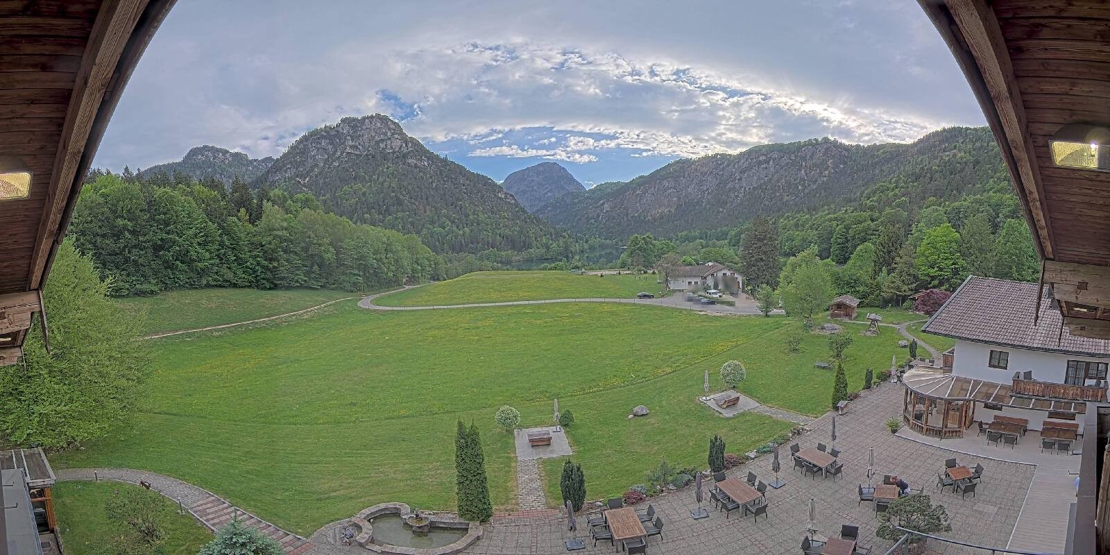 Archived image Webcam Bad Reichenhall - Hotel Seeblick at Lake Thumsee