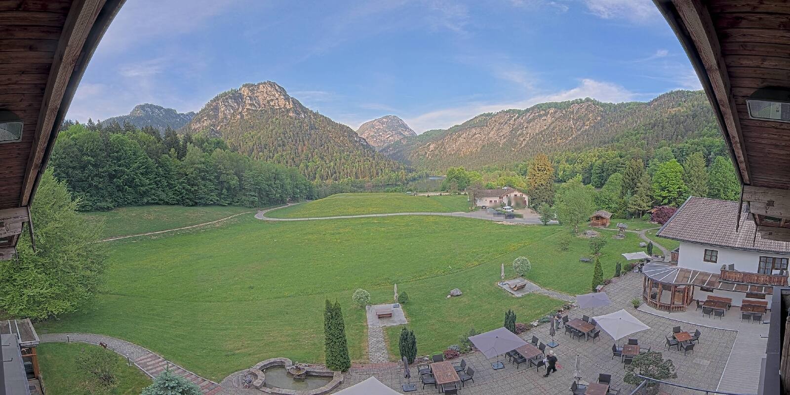 Archiv Foto Webcam Bad Reichenhall: Hotel Seeblick am Thumsee