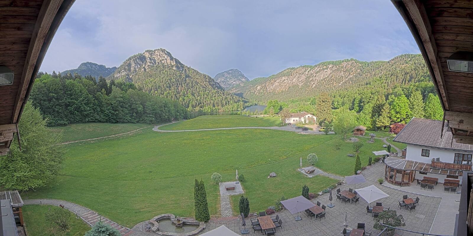 Archiv Foto Webcam Bad Reichenhall: Hotel Seeblick am Thumsee