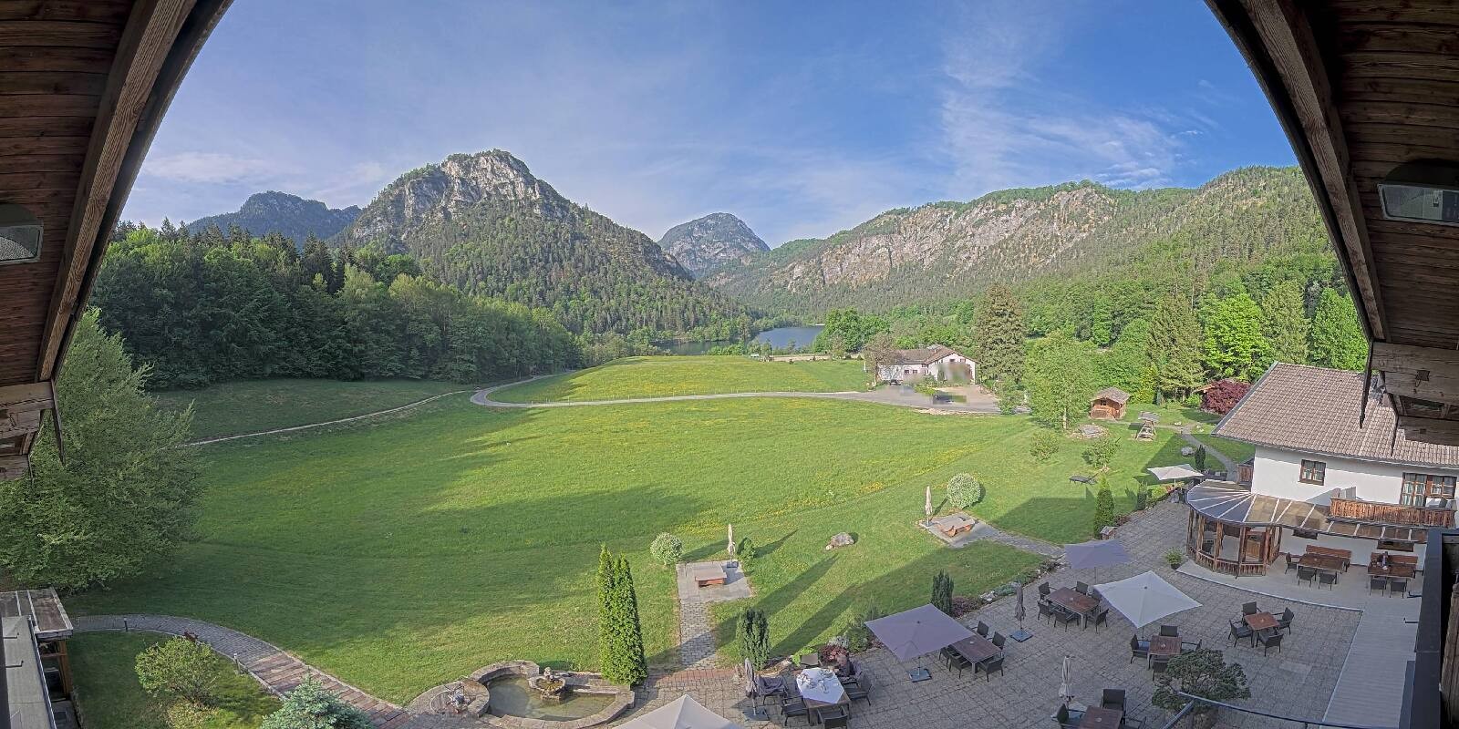 Archiv Foto Webcam Bad Reichenhall: Hotel Seeblick am Thumsee