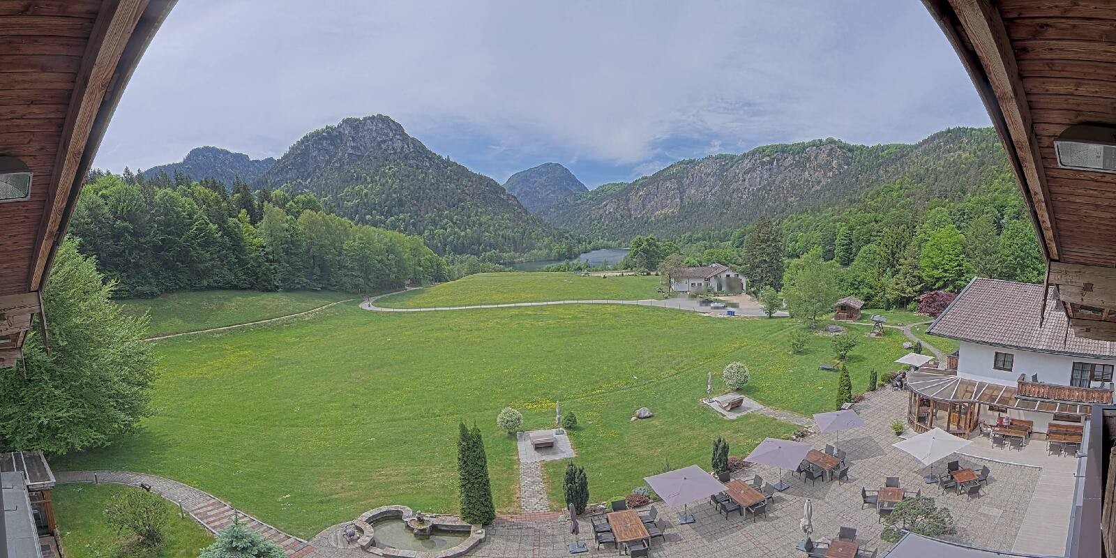 Archived image Webcam Bad Reichenhall - Hotel Seeblick at Lake Thumsee