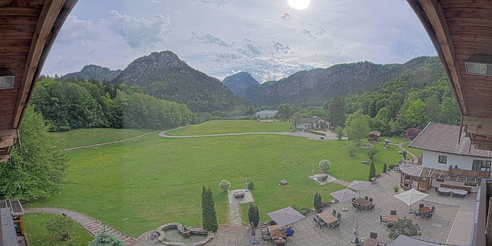 Archived image Webcam Bad Reichenhall - Hotel Seeblick at Lake Thumsee