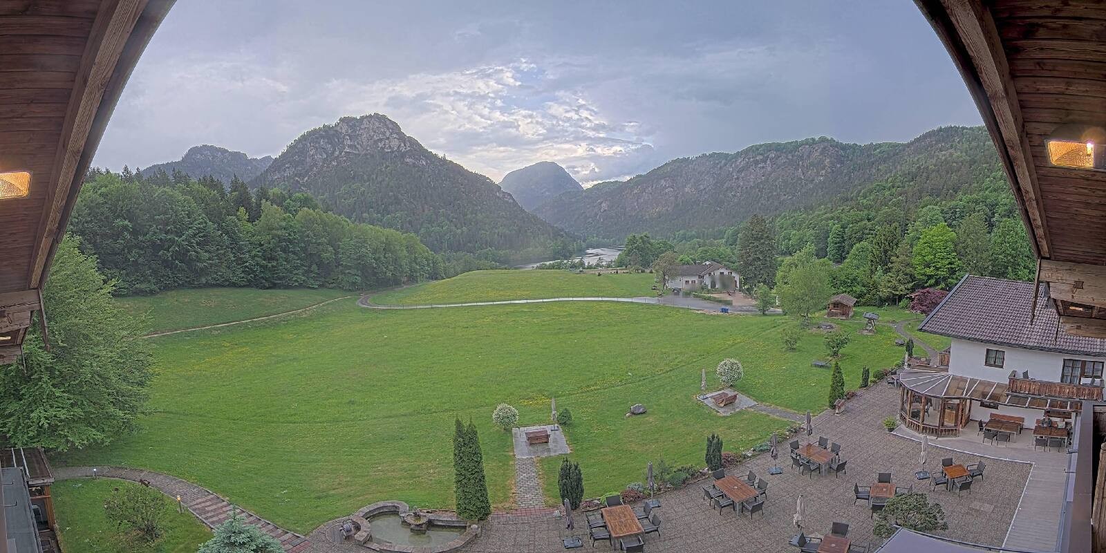 Archived image Webcam Bad Reichenhall - Hotel Seeblick at Lake Thumsee
