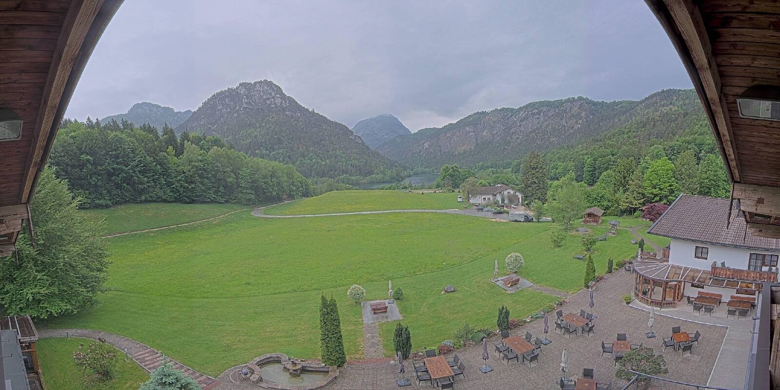 Archiv Foto Webcam Bad Reichenhall: Hotel Seeblick am Thumsee
