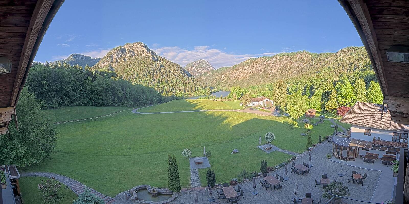 Archiv Foto Webcam Bad Reichenhall: Hotel Seeblick am Thumsee