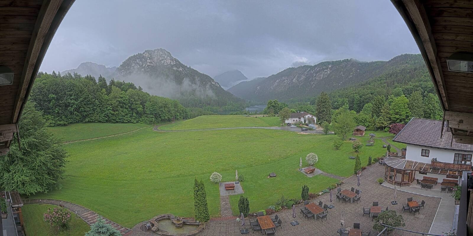 Archived image Webcam Bad Reichenhall - Hotel Seeblick at Lake Thumsee