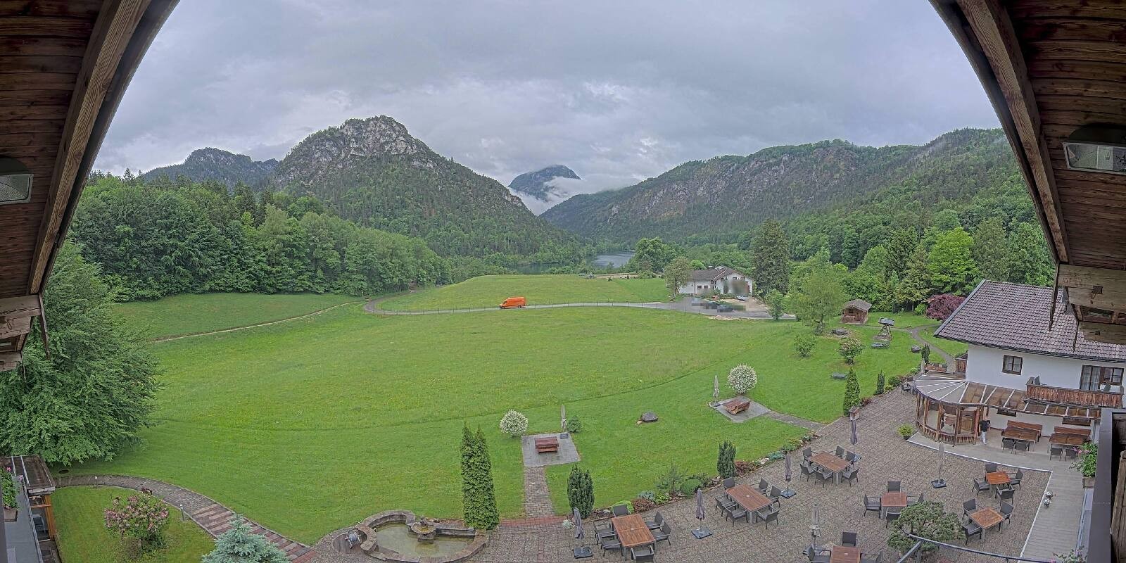 Archived image Webcam Bad Reichenhall - Hotel Seeblick at Lake Thumsee