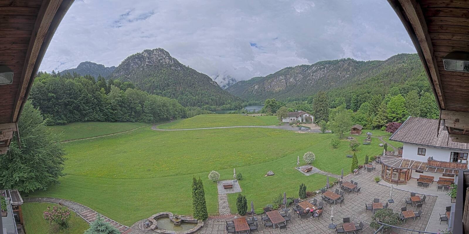 Archived image Webcam Bad Reichenhall - Hotel Seeblick at Lake Thumsee