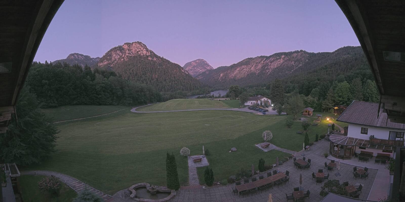Archiv Foto Webcam Bad Reichenhall: Hotel Seeblick am Thumsee
