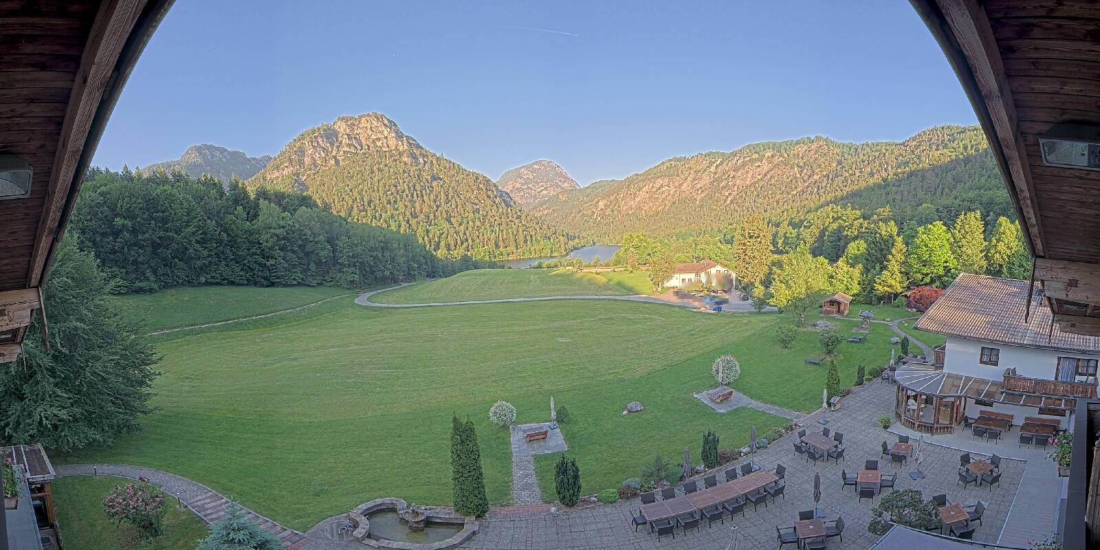 Archiv Foto Webcam Bad Reichenhall: Hotel Seeblick am Thumsee