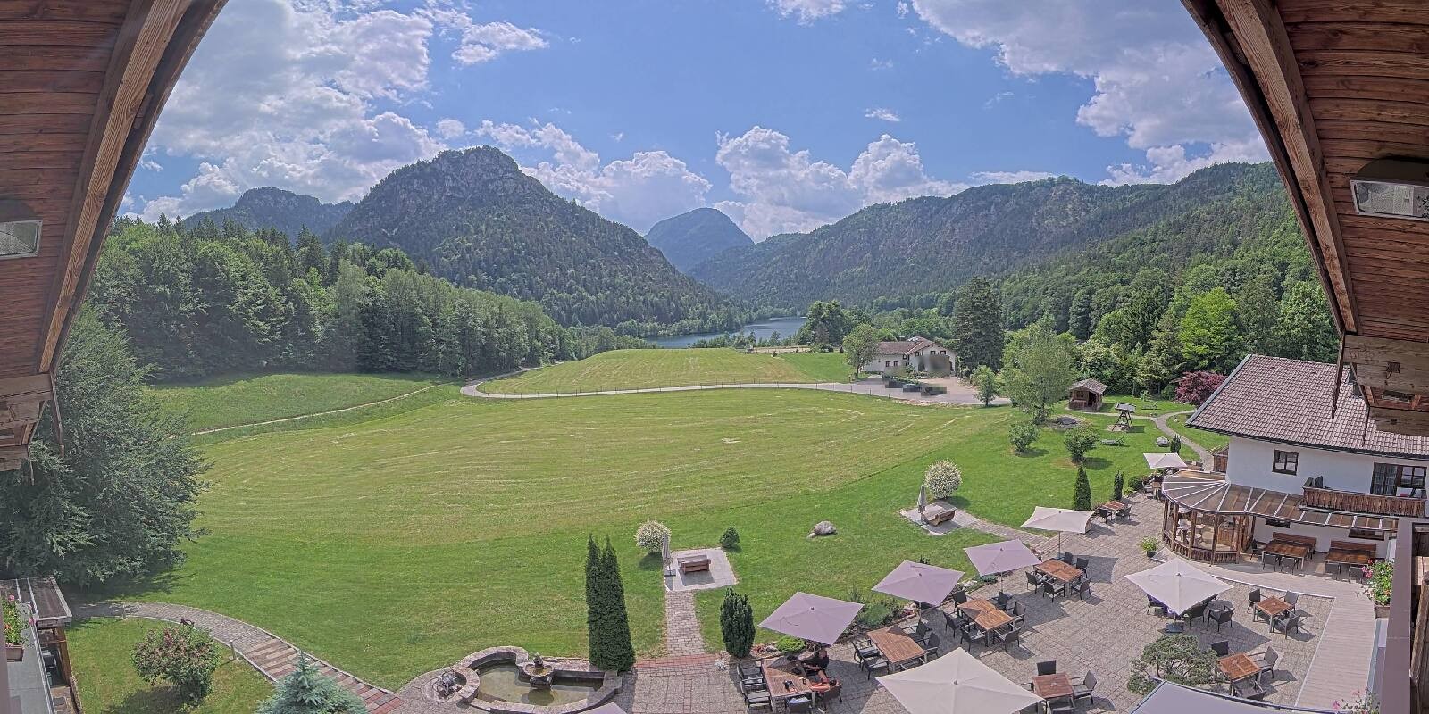 Archiv Foto Webcam Bad Reichenhall: Hotel Seeblick am Thumsee