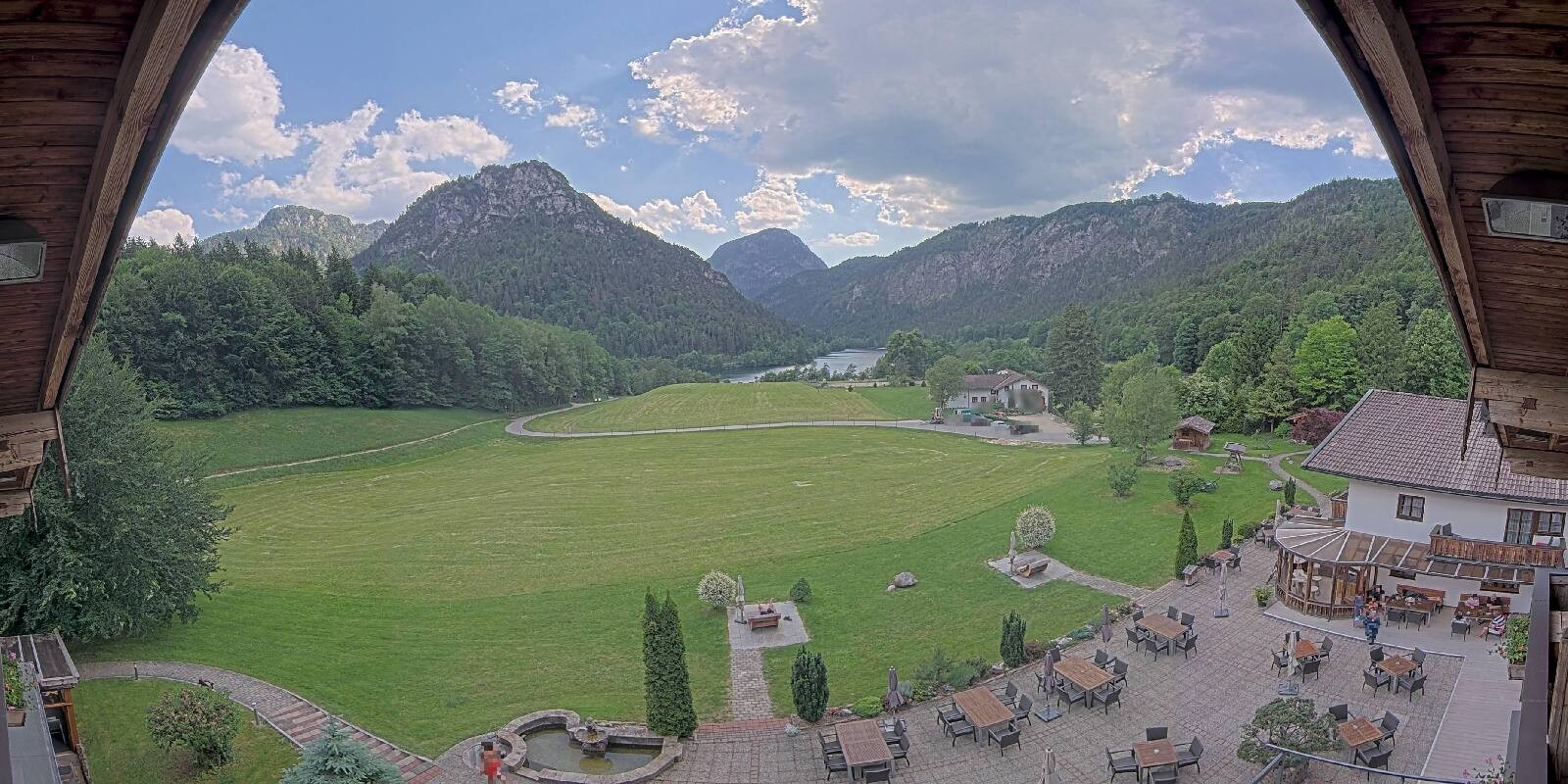 Archiv Foto Webcam Bad Reichenhall: Hotel Seeblick am Thumsee