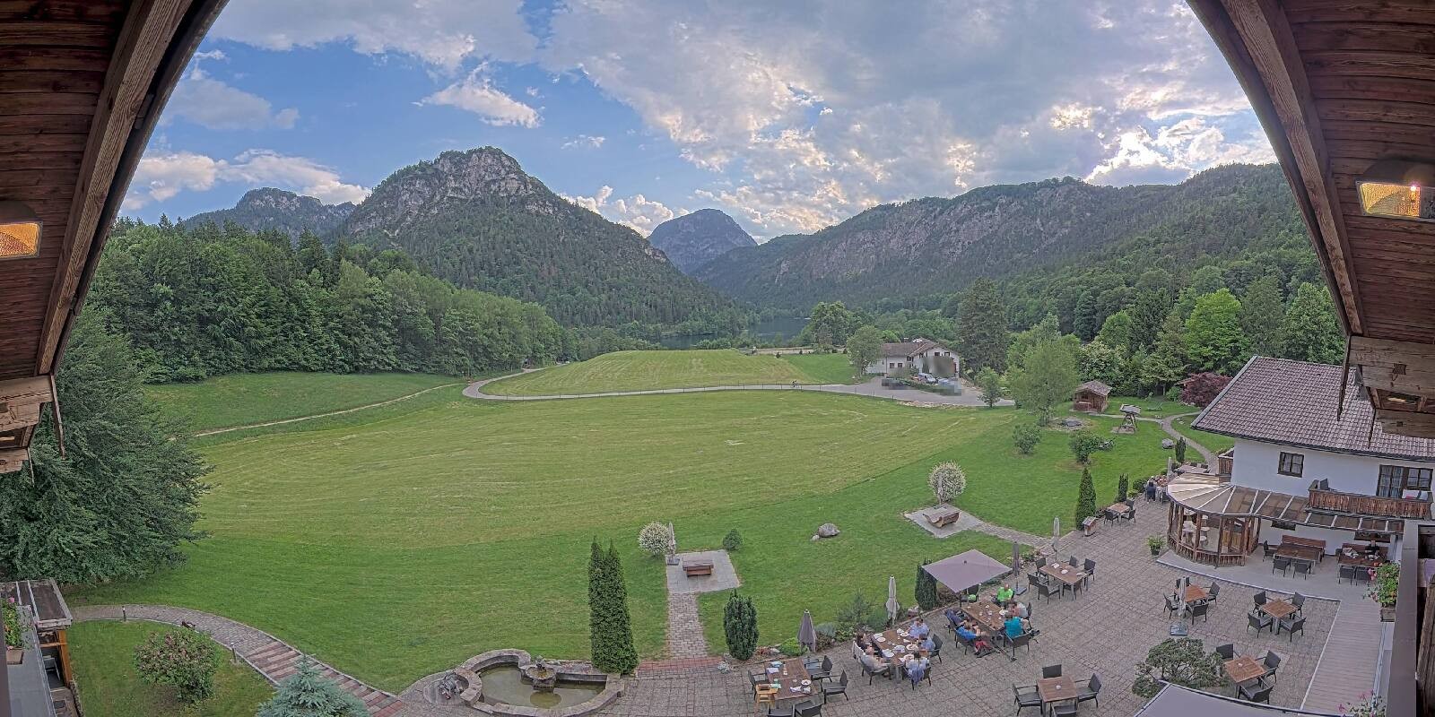 Archiv Foto Webcam Bad Reichenhall: Hotel Seeblick am Thumsee