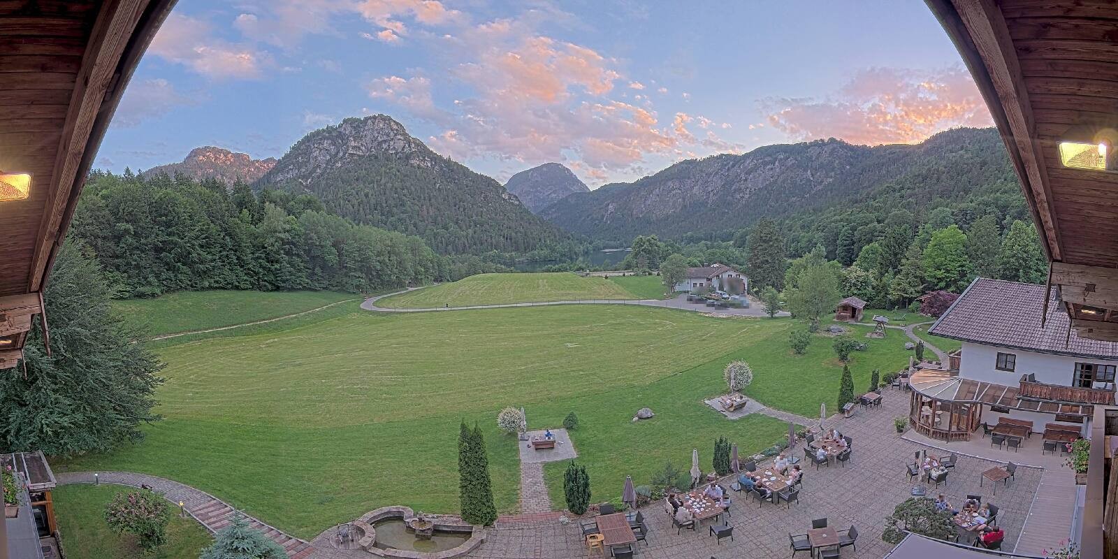 Archiv Foto Webcam Bad Reichenhall: Hotel Seeblick am Thumsee
