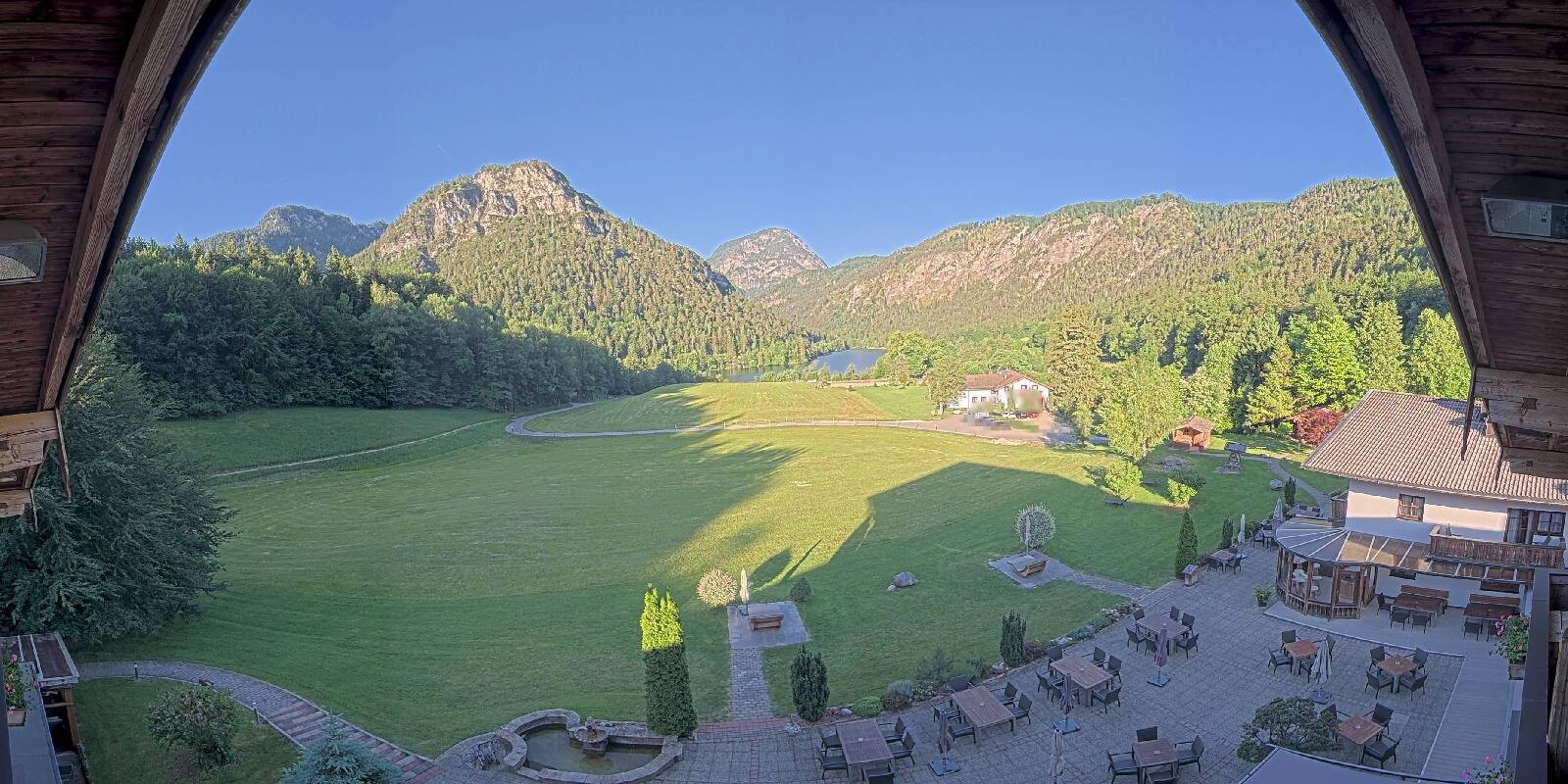 Archiv Foto Webcam Bad Reichenhall: Hotel Seeblick am Thumsee