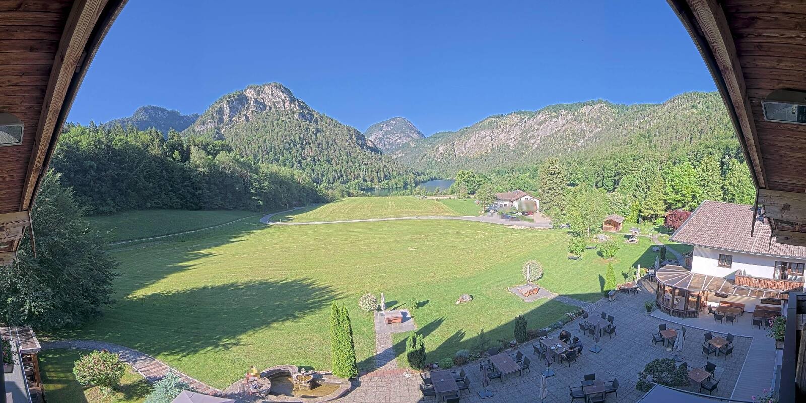 Archiv Foto Webcam Bad Reichenhall: Hotel Seeblick am Thumsee