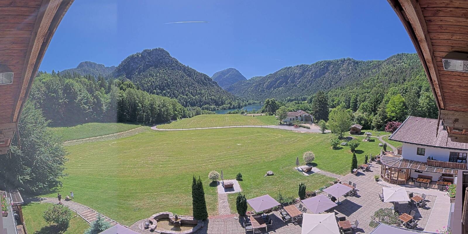 Archiv Foto Webcam Bad Reichenhall: Hotel Seeblick am Thumsee