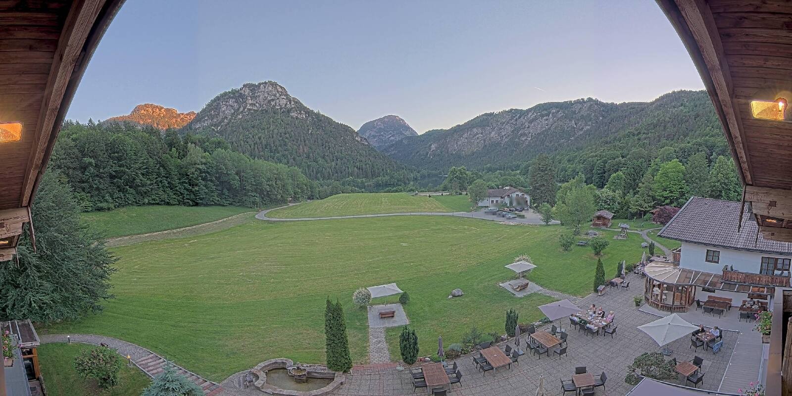 Archiv Foto Webcam Bad Reichenhall: Hotel Seeblick am Thumsee
