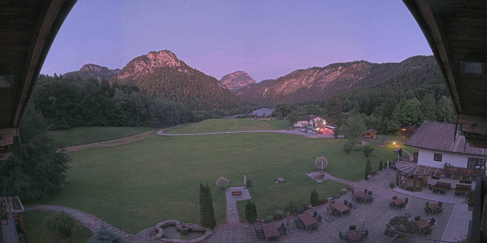 Archiv Foto Webcam Bad Reichenhall: Hotel Seeblick am Thumsee