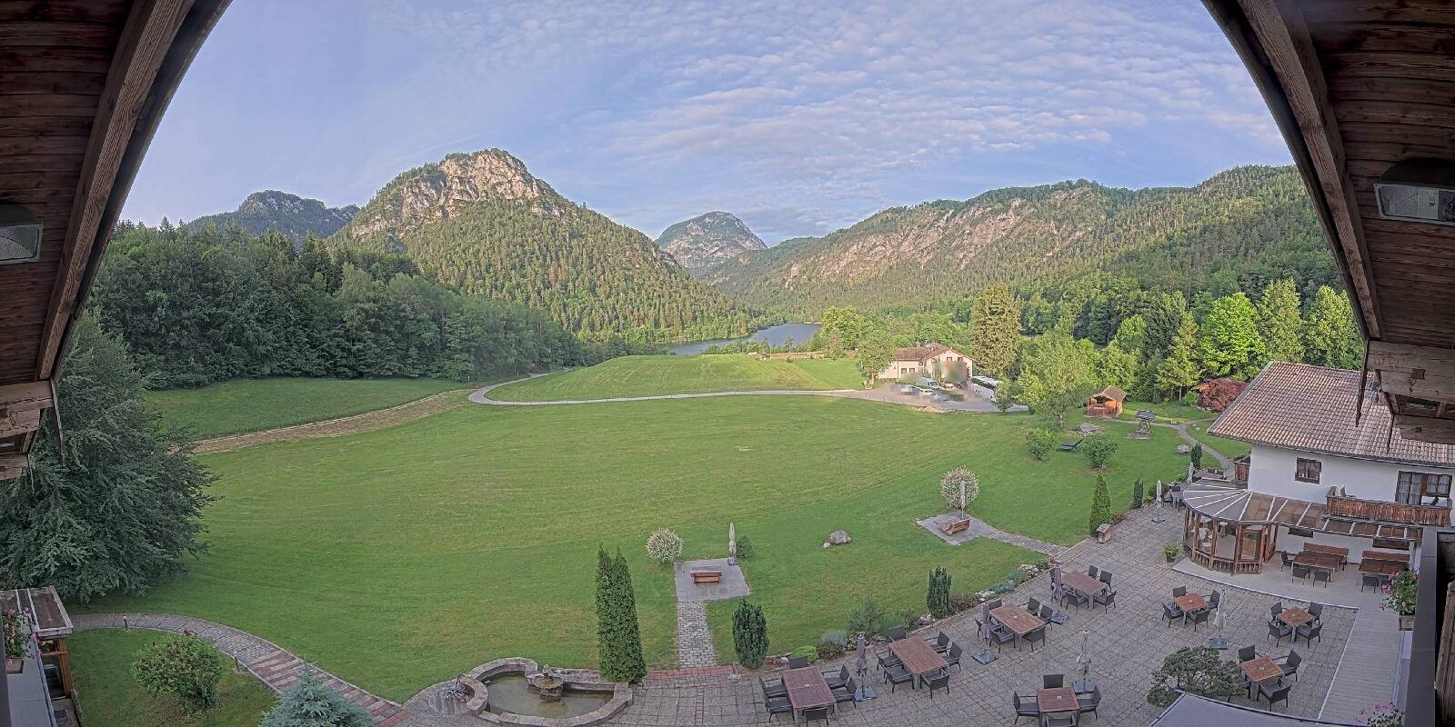 Archiv Foto Webcam Bad Reichenhall: Hotel Seeblick am Thumsee