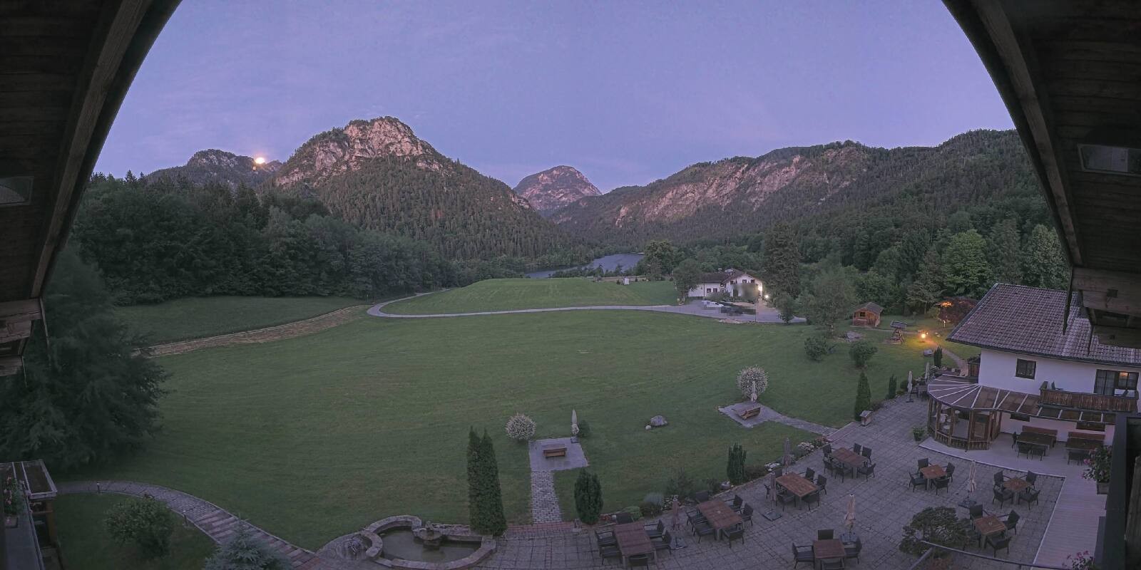 Archiv Foto Webcam Bad Reichenhall: Hotel Seeblick am Thumsee