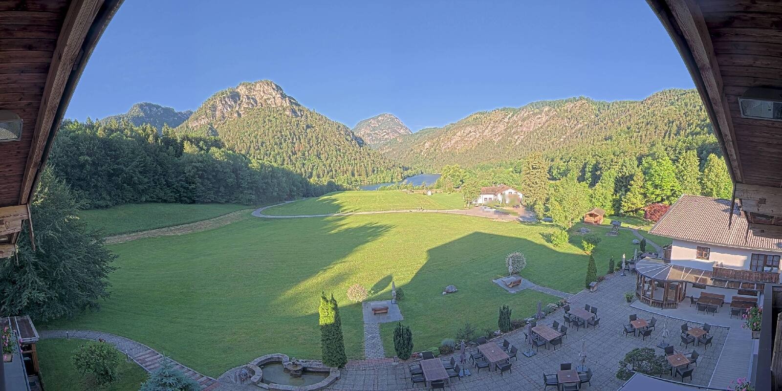 Archiv Foto Webcam Bad Reichenhall: Hotel Seeblick am Thumsee