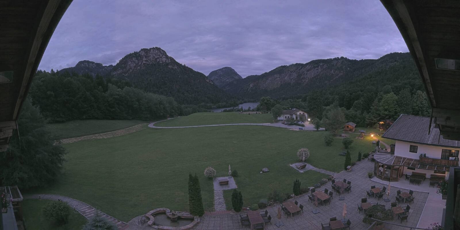 Archiv Foto Webcam Bad Reichenhall: Hotel Seeblick am Thumsee