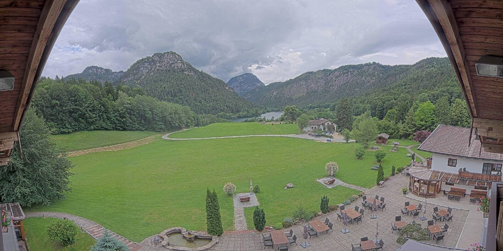 Archiv Foto Webcam Bad Reichenhall: Hotel Seeblick am Thumsee