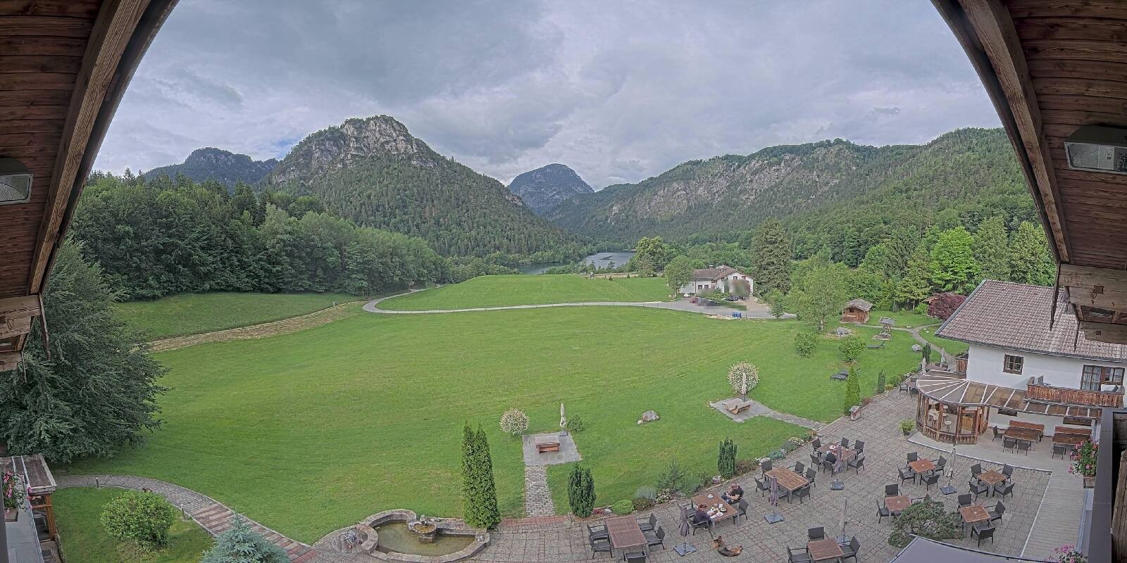 Archiv Foto Webcam Bad Reichenhall: Hotel Seeblick am Thumsee