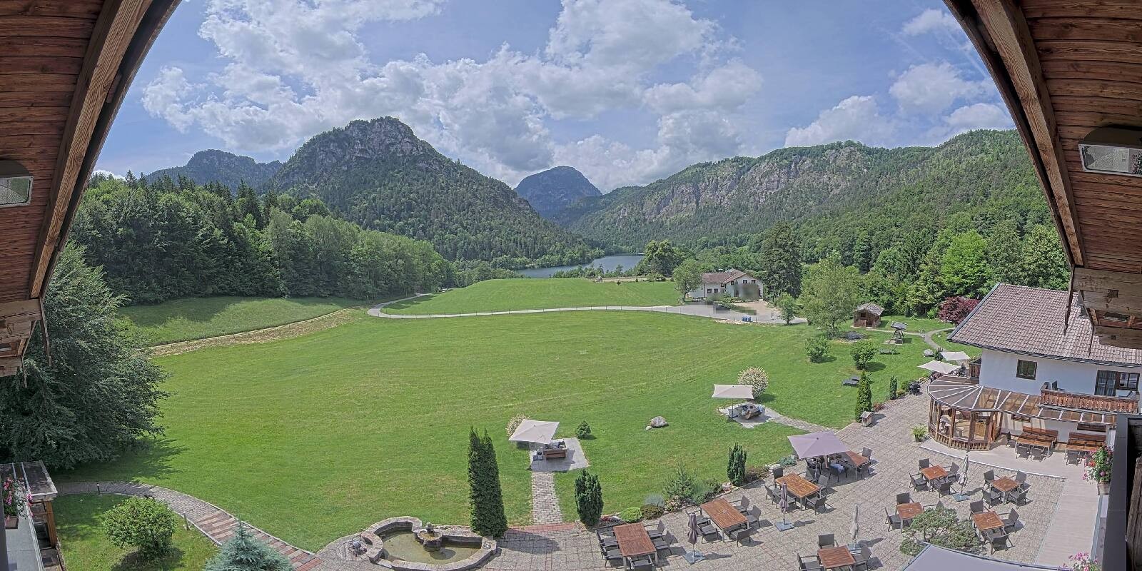 Archiv Foto Webcam Bad Reichenhall: Hotel Seeblick am Thumsee