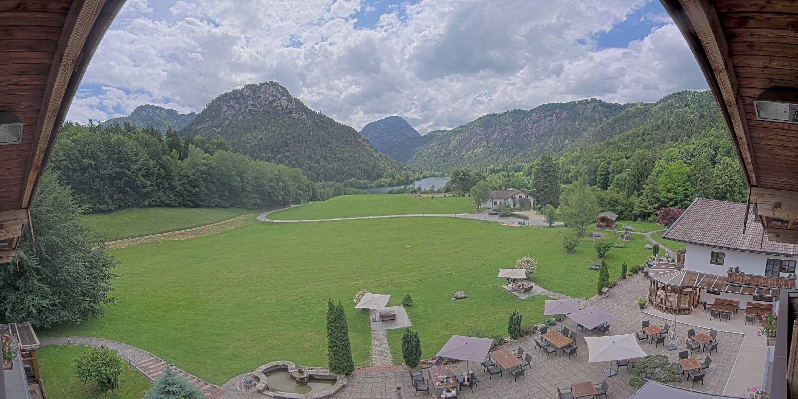 Archiv Foto Webcam Bad Reichenhall: Hotel Seeblick am Thumsee