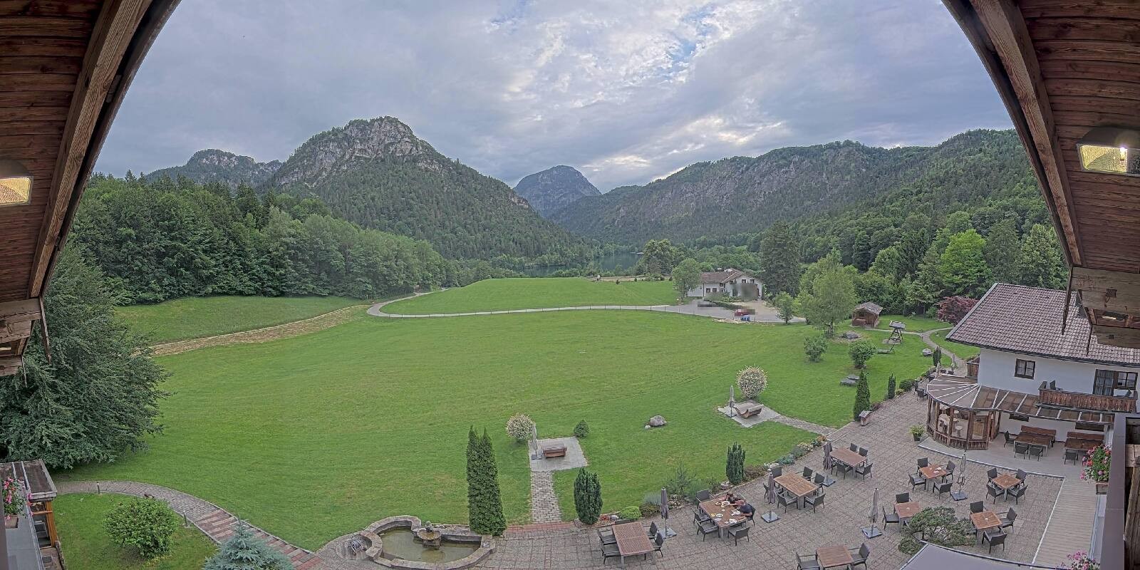 Archiv Foto Webcam Bad Reichenhall: Hotel Seeblick am Thumsee