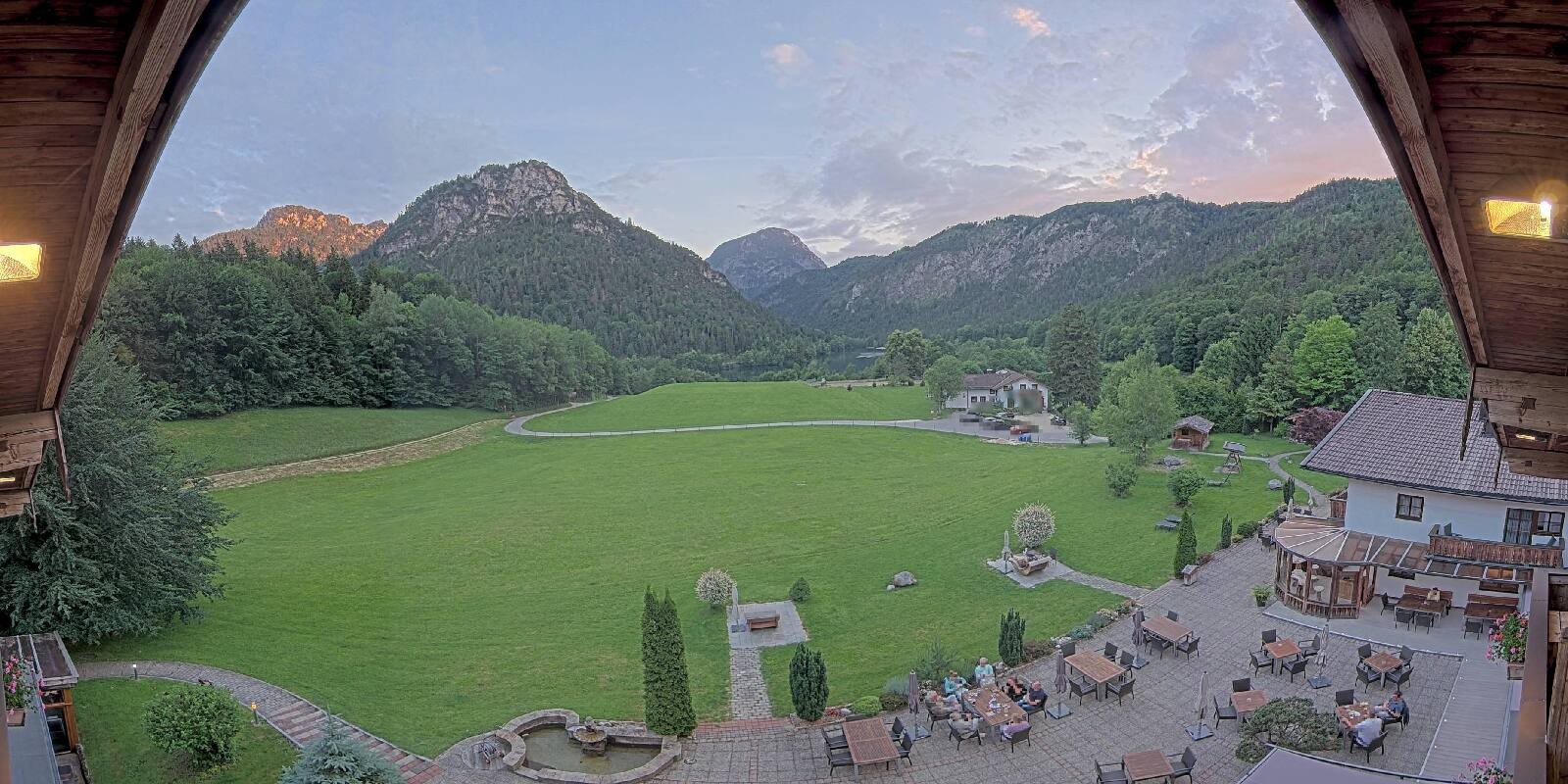 Archiv Foto Webcam Bad Reichenhall: Hotel Seeblick am Thumsee