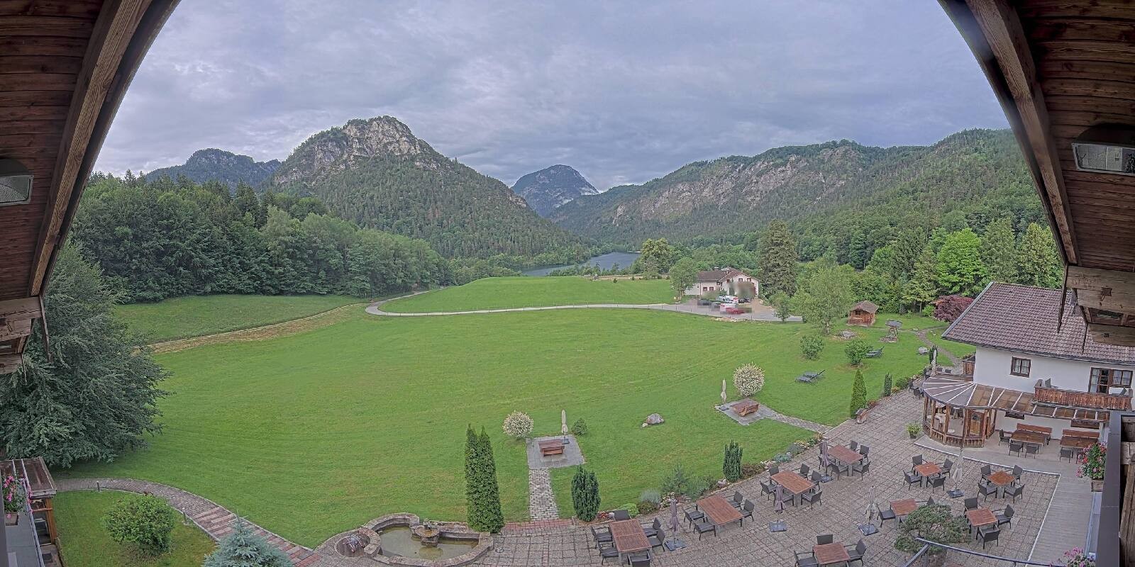 Archived image Webcam Bad Reichenhall - Hotel Seeblick at Lake Thumsee