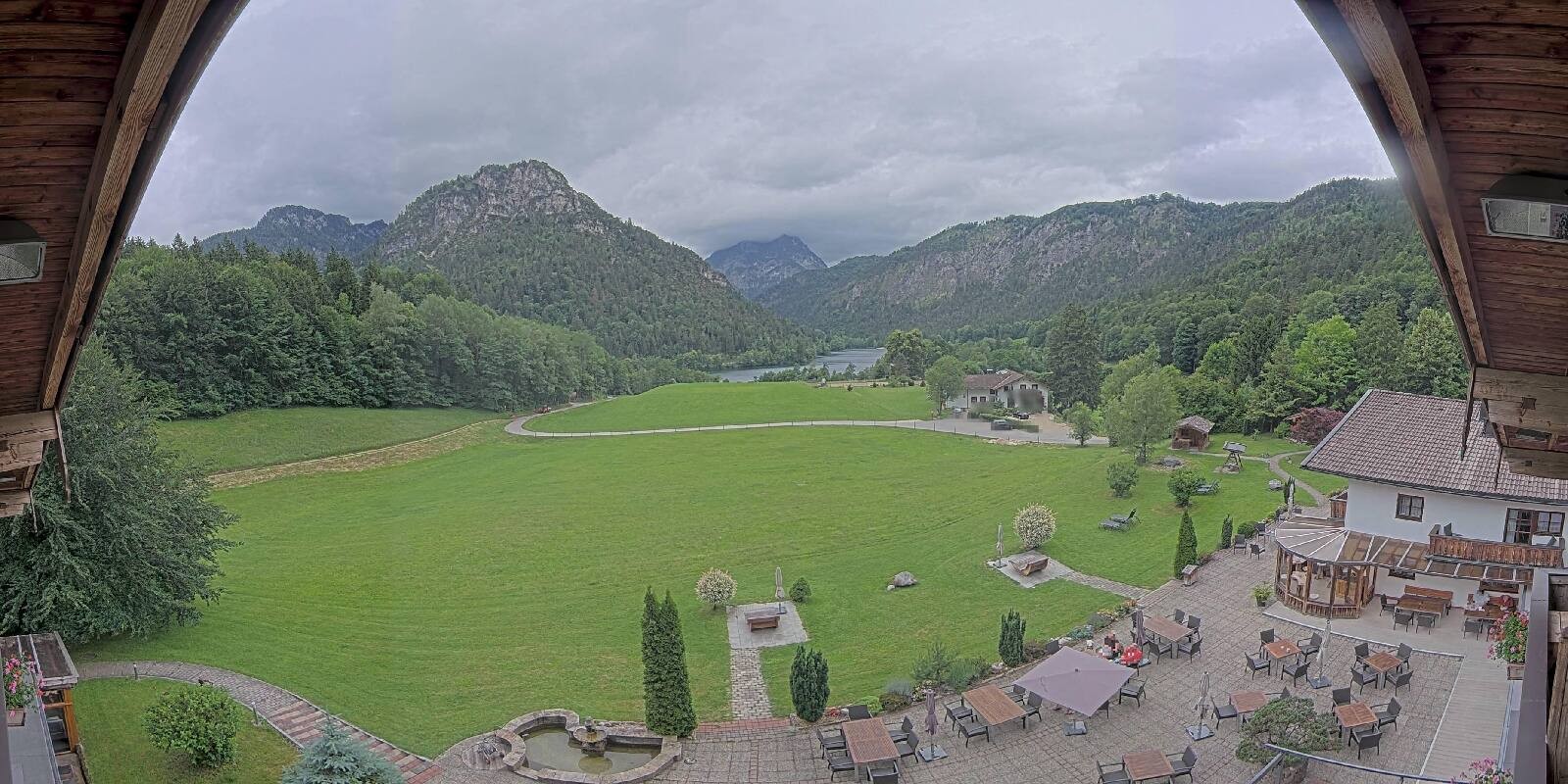 Archived image Webcam Bad Reichenhall - Hotel Seeblick at Lake Thumsee