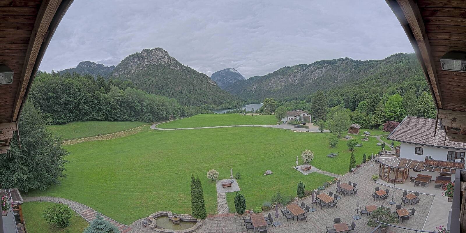 Archived image Webcam Bad Reichenhall - Hotel Seeblick at Lake Thumsee