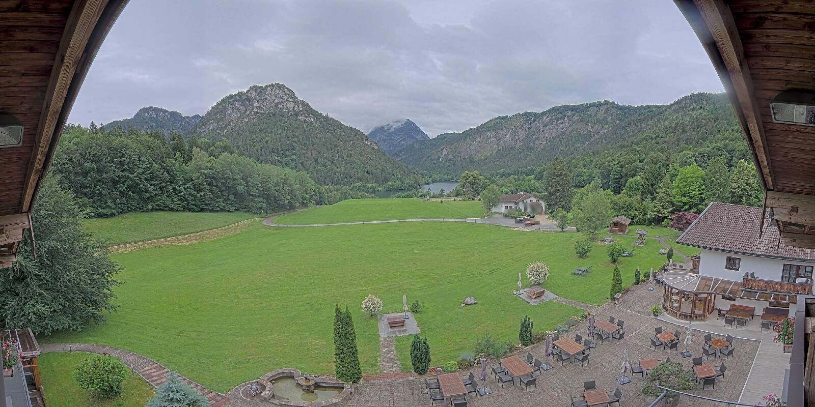 Archived image Webcam Bad Reichenhall - Hotel Seeblick at Lake Thumsee