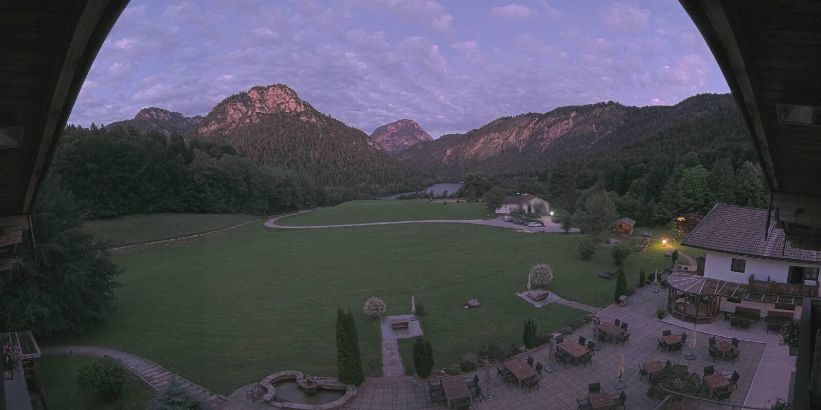 Archiv Foto Webcam Bad Reichenhall: Hotel Seeblick am Thumsee